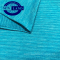 La Chine a tricoté la mèche d&#39;usine à séchage rapide 88 polyester 12 sports de spandex tricoté en jersey simple